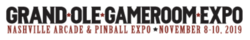 Grand Ole Gameroom Expo 2019