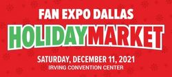 Fan Expo Dallas Holiday Market 2021