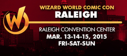 Wizard World Comic Con Raleigh 2015