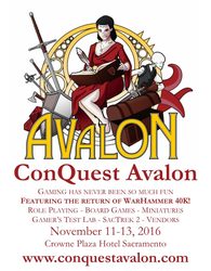 ConQuest Avalon 2016