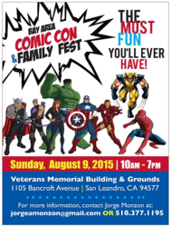 Bay Area Comic Con & Family Fest 2015