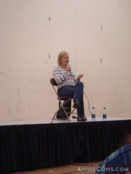 Denise Crosby answers questions and talks about her <i>Trekkies</i> films