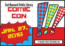 Maynard Comic Con 2018