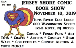 Jersey Shore Comic Book Show 2019
