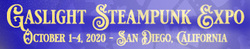 Gaslight Steampunk Expo 2020