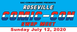 Roseville Comic-Con Swap Meet 2020