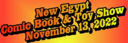 New Egypt Comic Book & Toy Show 2022