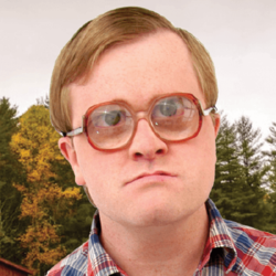 bubbles trailer park boys black and white