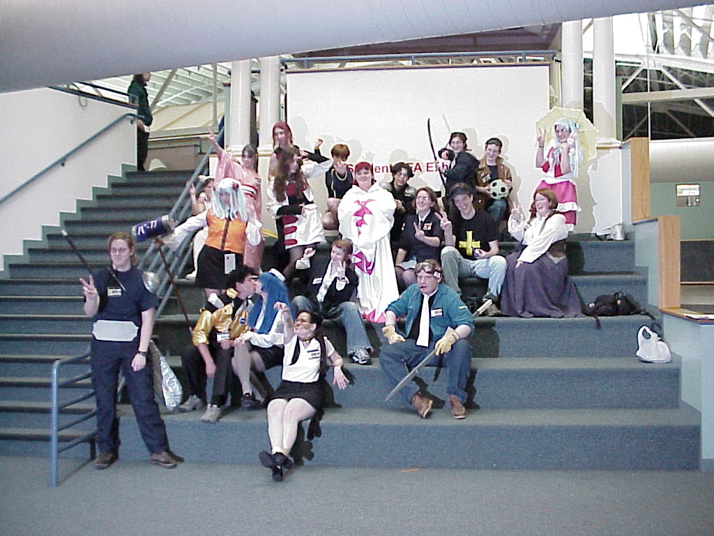 All the cosplayers